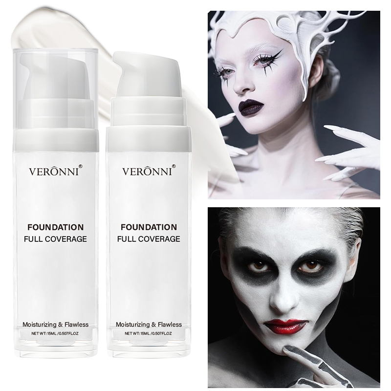 Correction Fluid White - Base de Maquillaje Líquida Blanco Puro