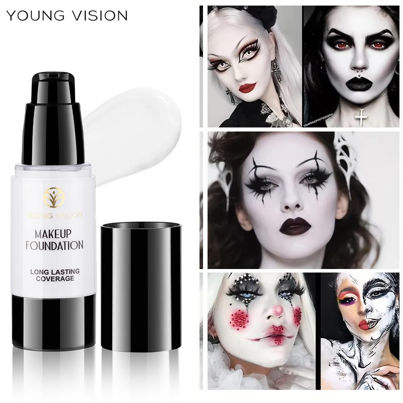 Correction Fluid White - Base de Maquillaje Líquida Blanca Pura