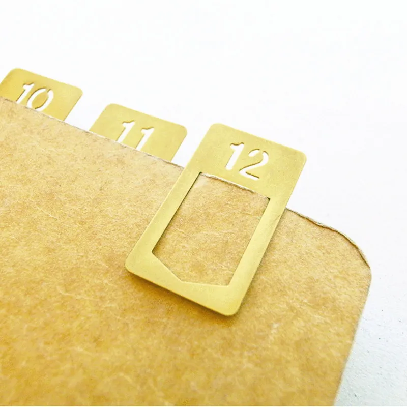 Marcapáginas de cobre Vintage, - Stationery And Office Supply Stores reseña y precio