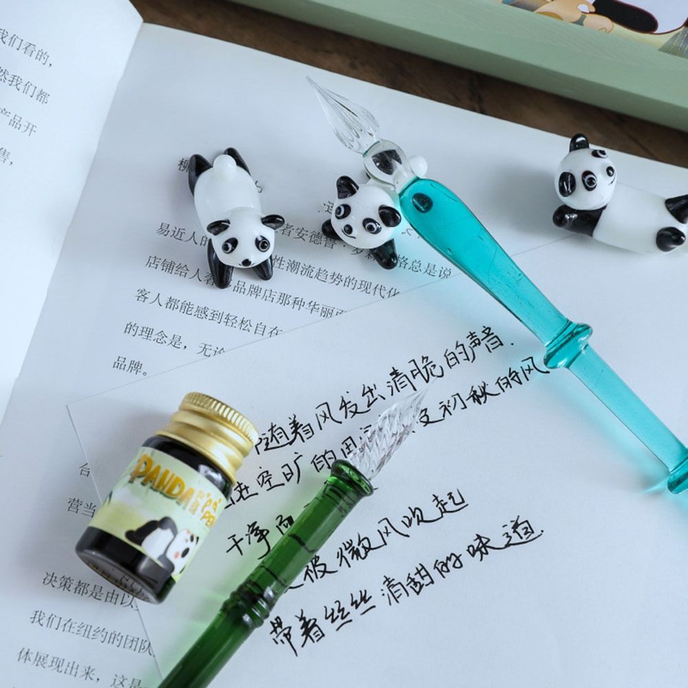 Pluma de cristal transparente  - Fountain Pen Ink reseña y precio