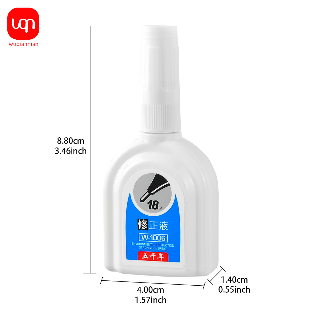 WQN-1/3/6PCS Líquido corrector - Correction Fluid White reseña y precio